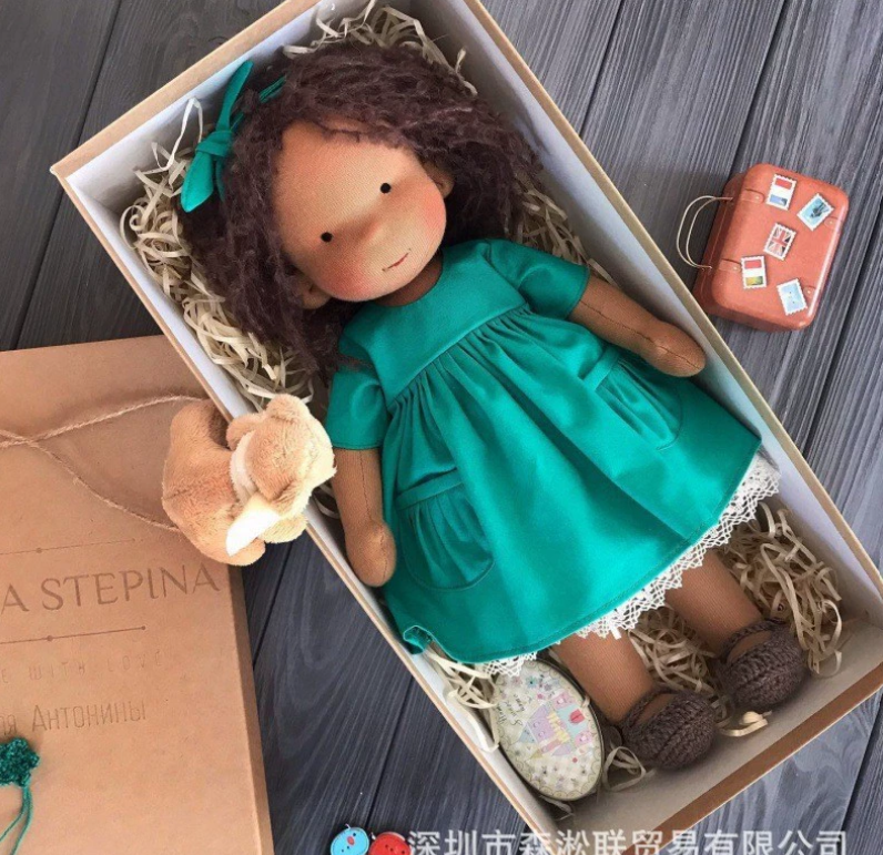 Dolls Handmade Cotton Soft Toy Gift Set