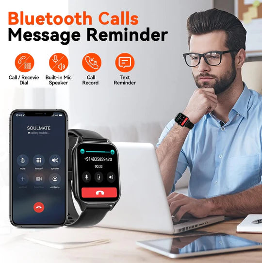 Smartwatch with Non-Invasive Health Monitoring