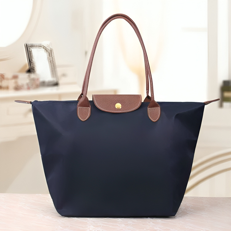 Women's large travel tote bag | Shoulder handbag with thick strap