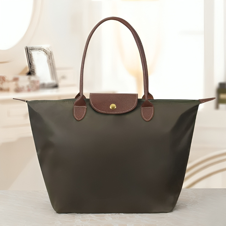 Women's large travel tote bag | Shoulder handbag with thick strap