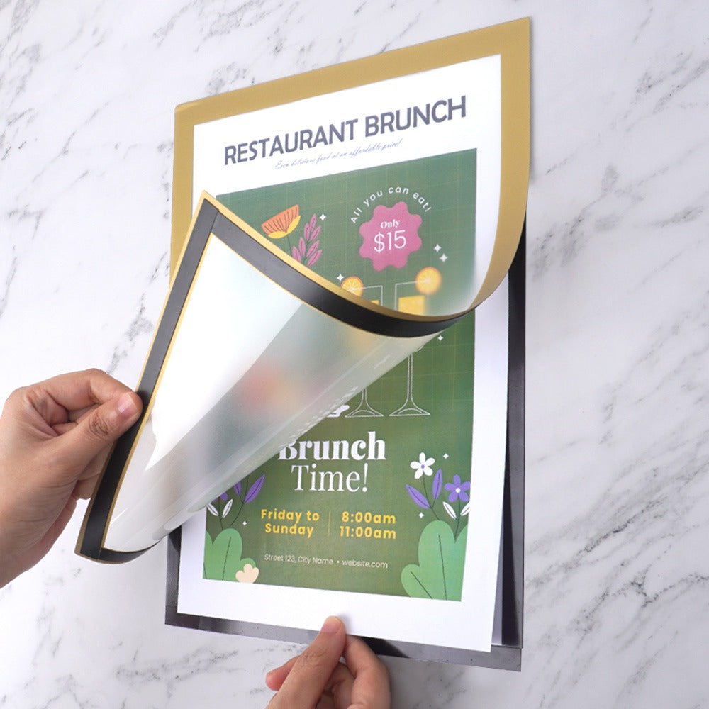 A3 Frame Magnetic Wall Display Holder