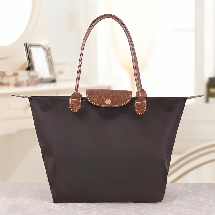 Women's large travel tote bag | Shoulder handbag with thick strap