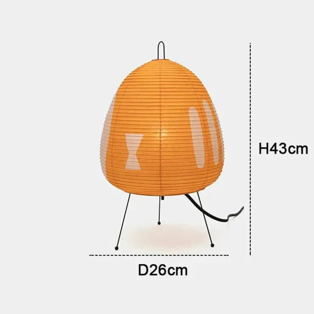 Table Lamp Modern Soft Glow Japanese Paper Lighting