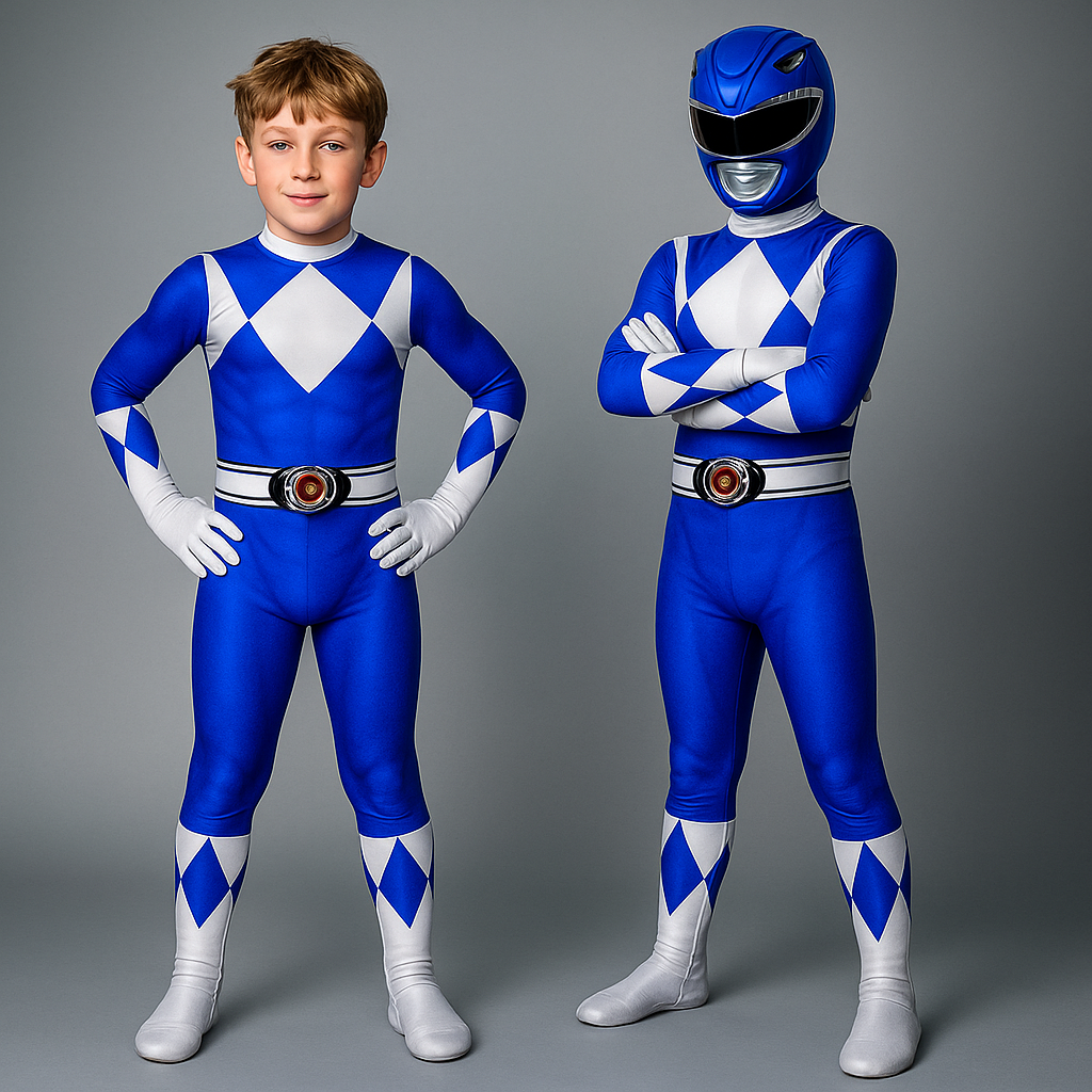 Kids Superhero Costume Superhero Jumpsuit Muscle Print Costume Women's Kids - Image 3