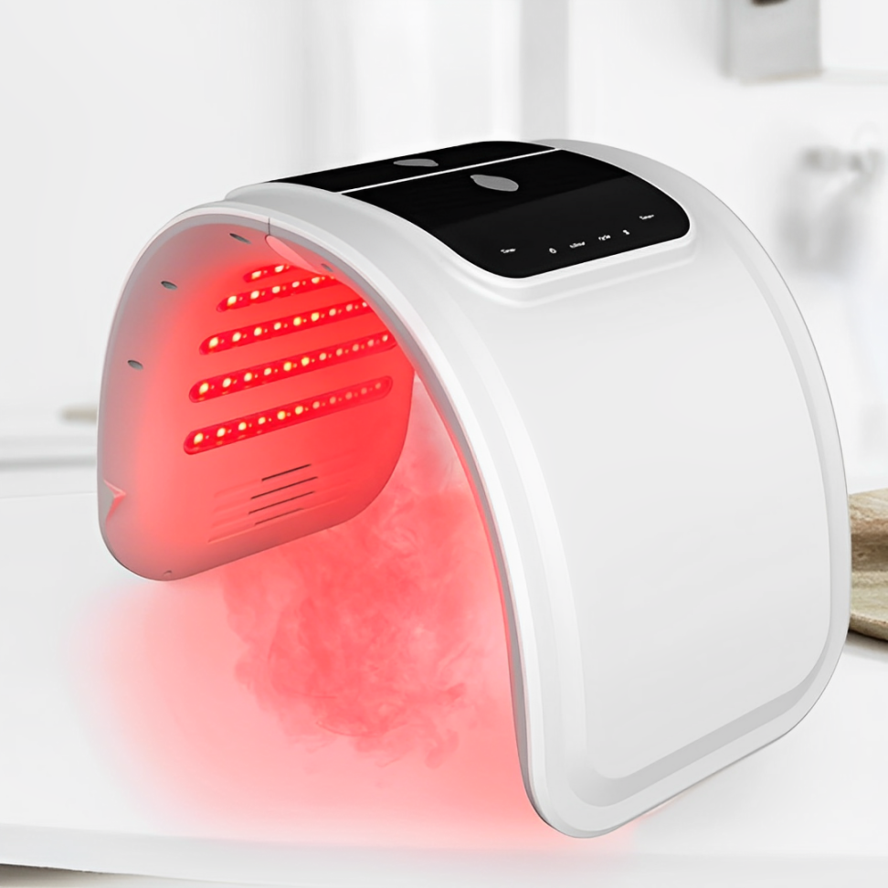 LED Face Mask Skin Rejuvenation Therapy Device