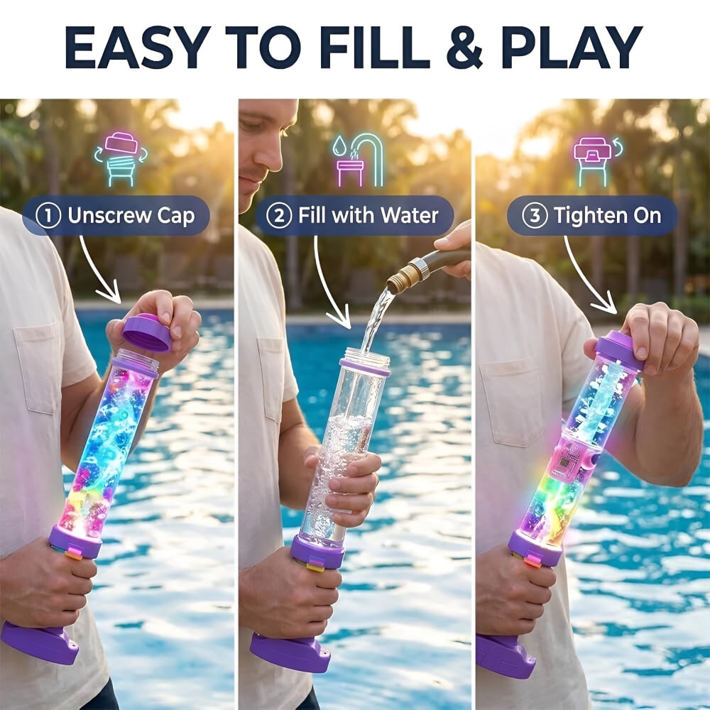Led Water Blaster Toy Outdoor Fun - Image 3