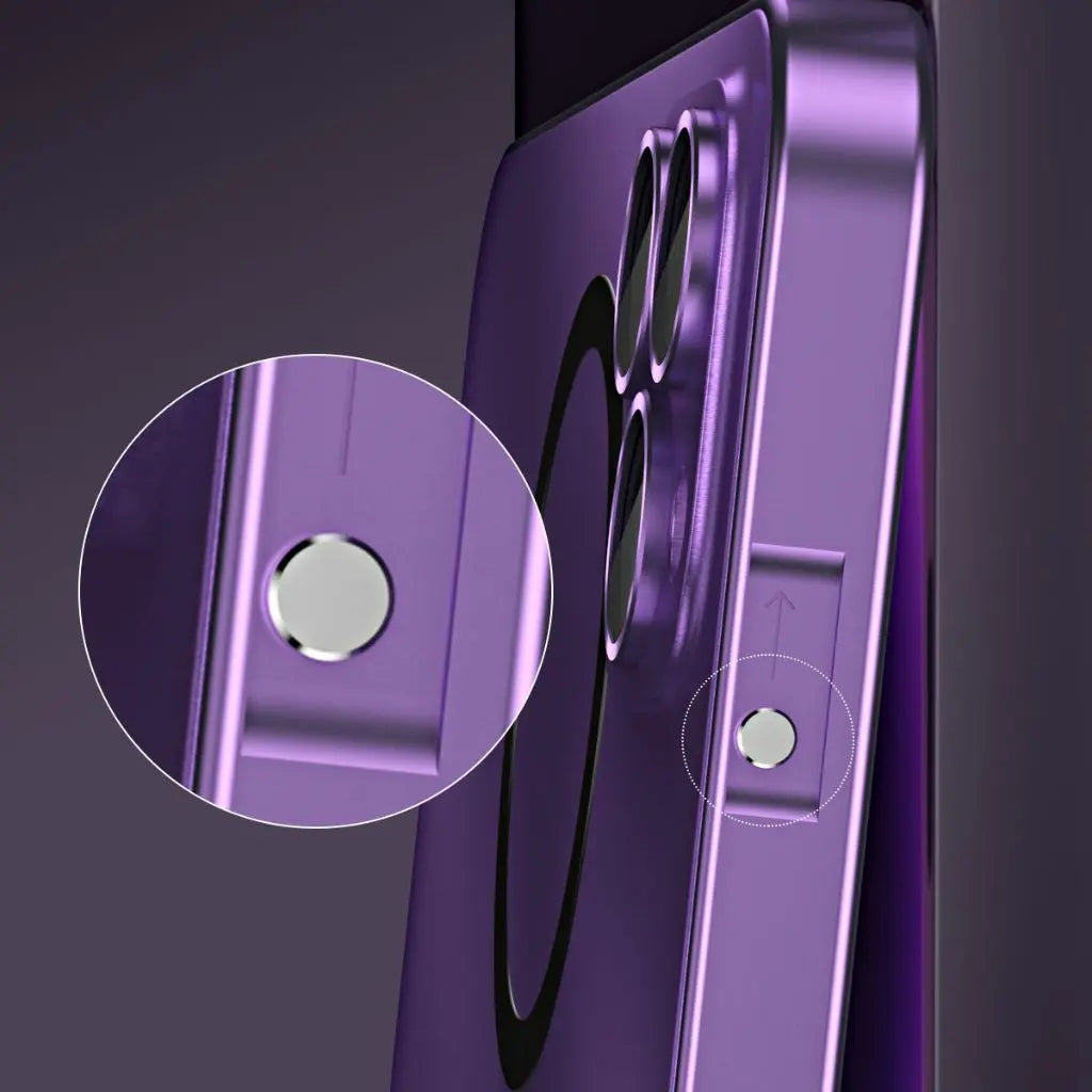 Magnetic Metal Case | Sleek Protection for iPhone