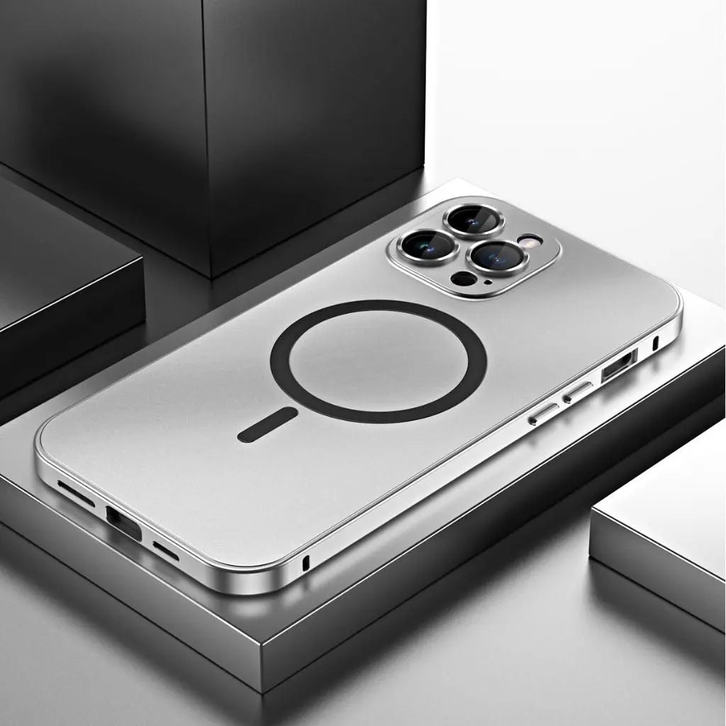 Magnetic Metal Case | Sleek Protection for iPhone