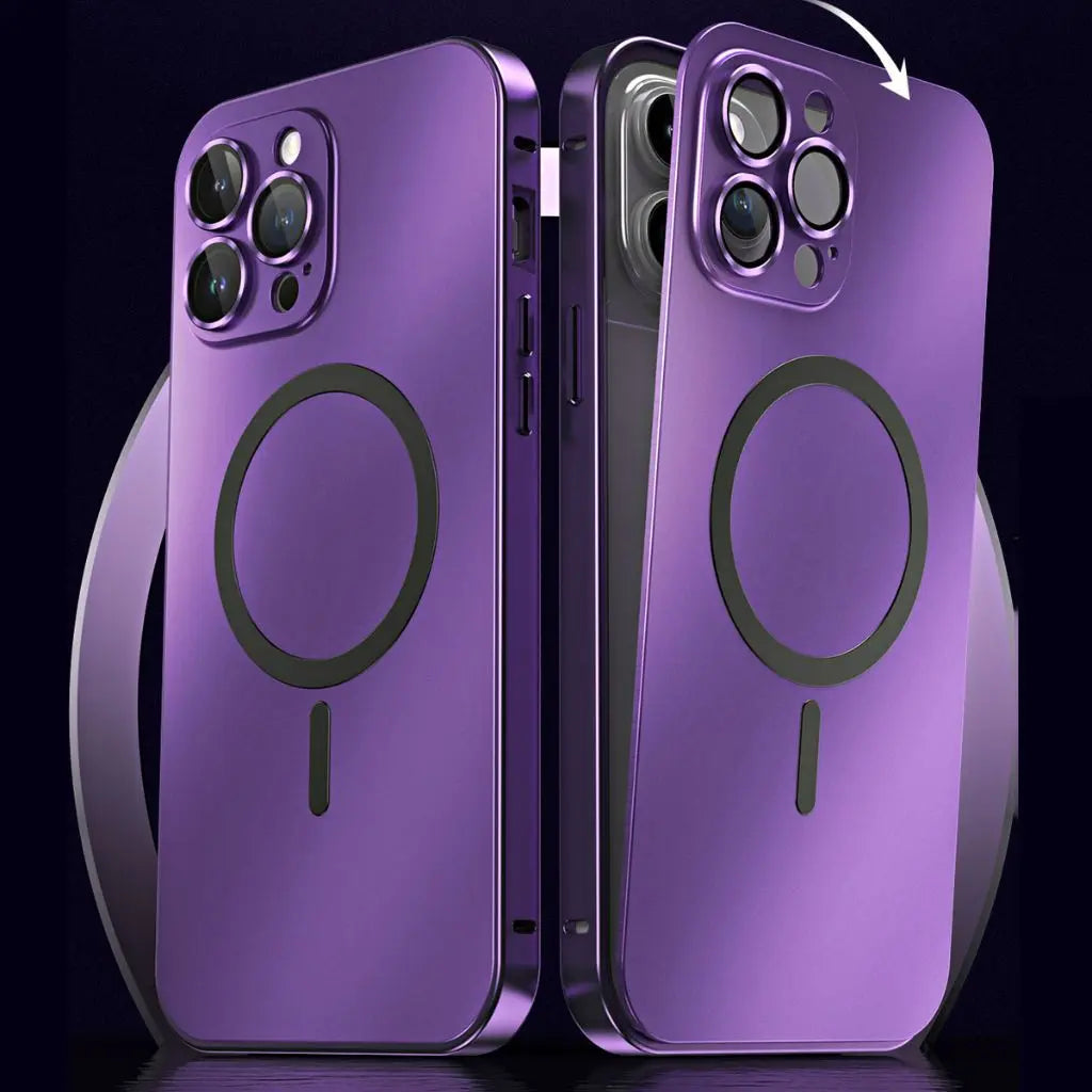 Magnetic Metal Case | Sleek Protection for iPhone