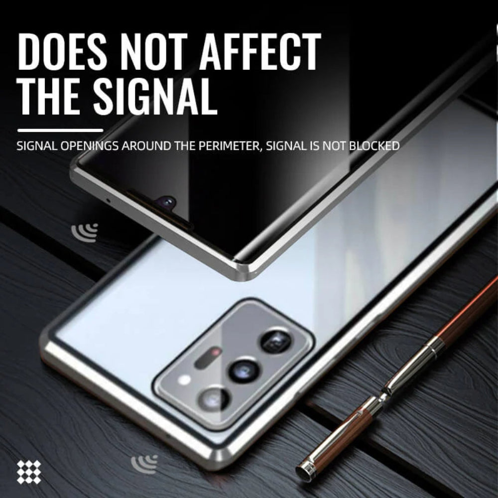 Magnetische gehärtete Glas doppelseitige Telefonhülle für Samsung - Image 8