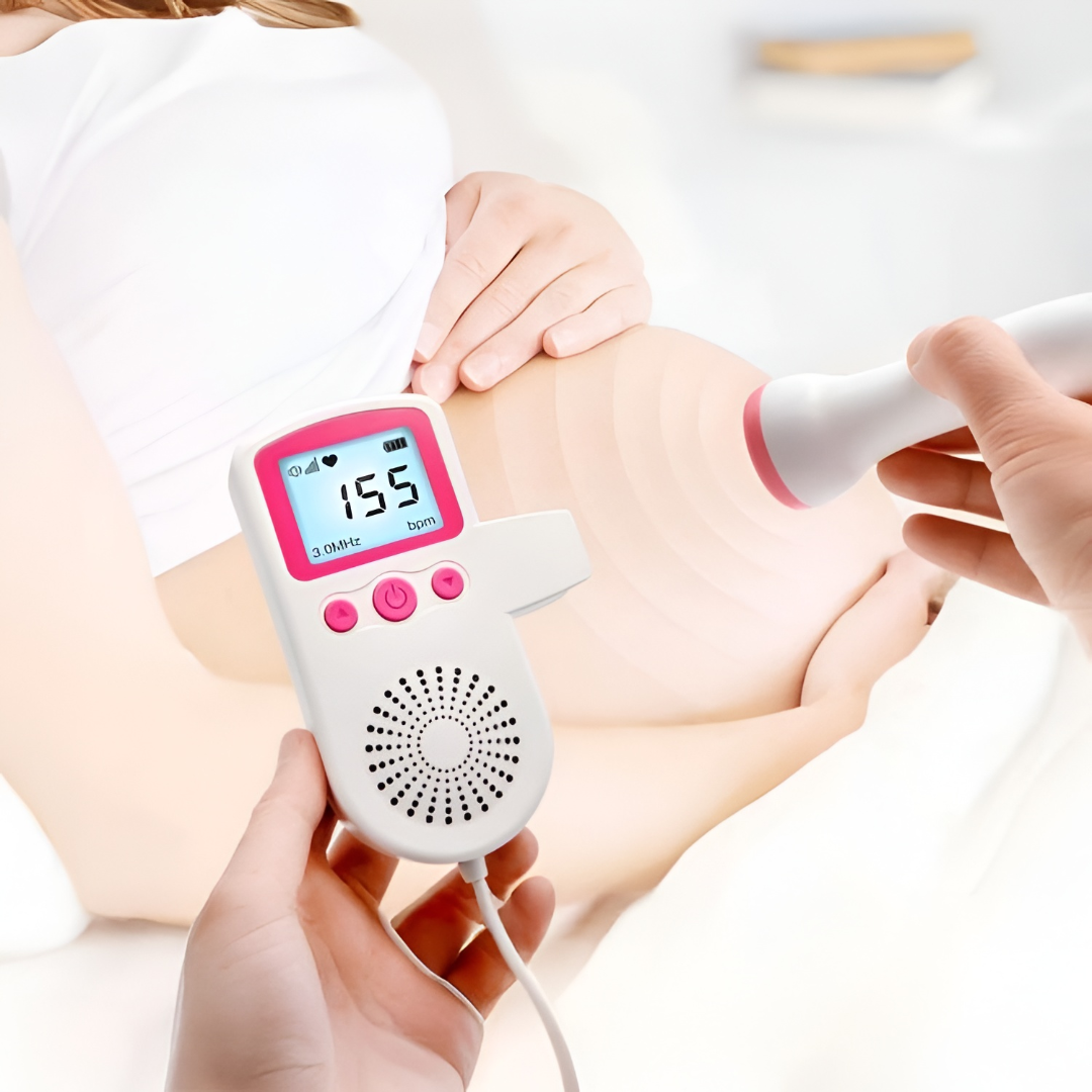 Fetaler Doppler-Herzfrequenzmonitor mit LCD-Anzeige