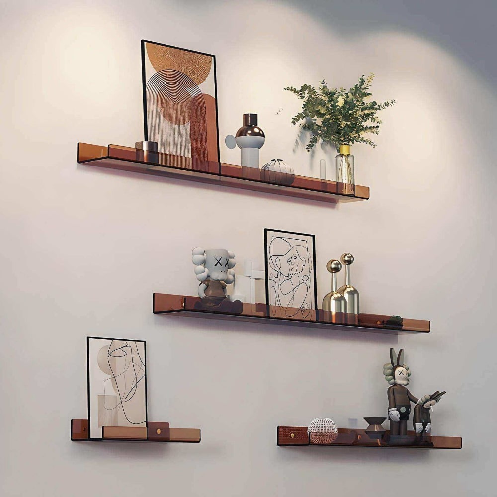 Minimalist Wall Shelf Floating Shelf Display Shelf - Image 6