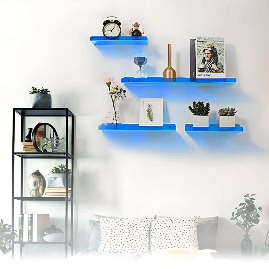 Minimalist Wall Shelf Floating Shelf Display Shelf - Image 7