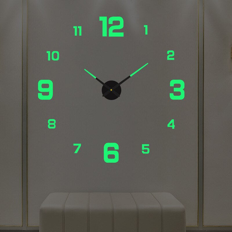 Wall Clock Modern Oversized Decorative Timepiece