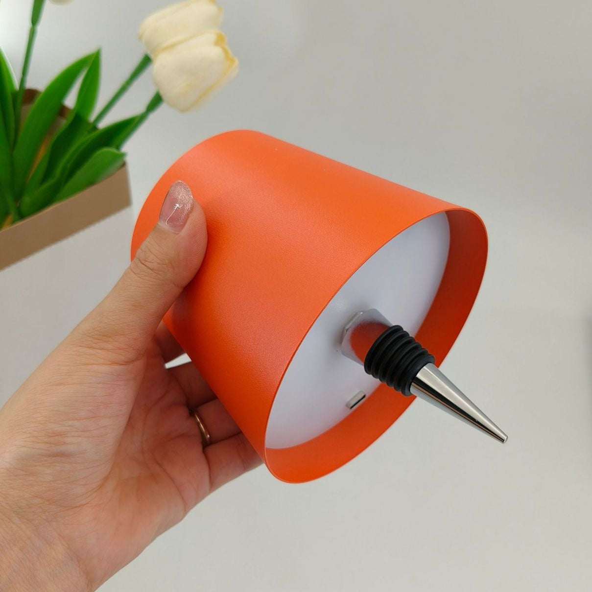 Bottle Light Metal Table Lamp