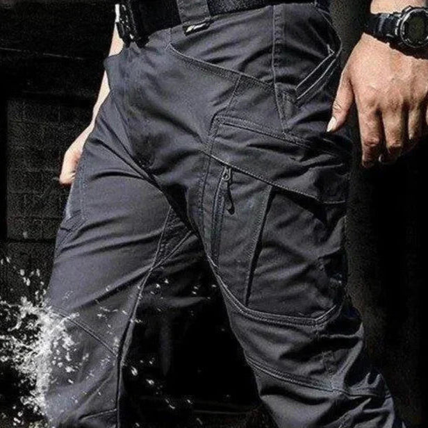 Outdoor Tactical Waterproof Pants Army Fan Multi-Pocket Combat Pants Ripstop Water Resistant Quick Dry Hiking Pants Cargo Pants - Image 2