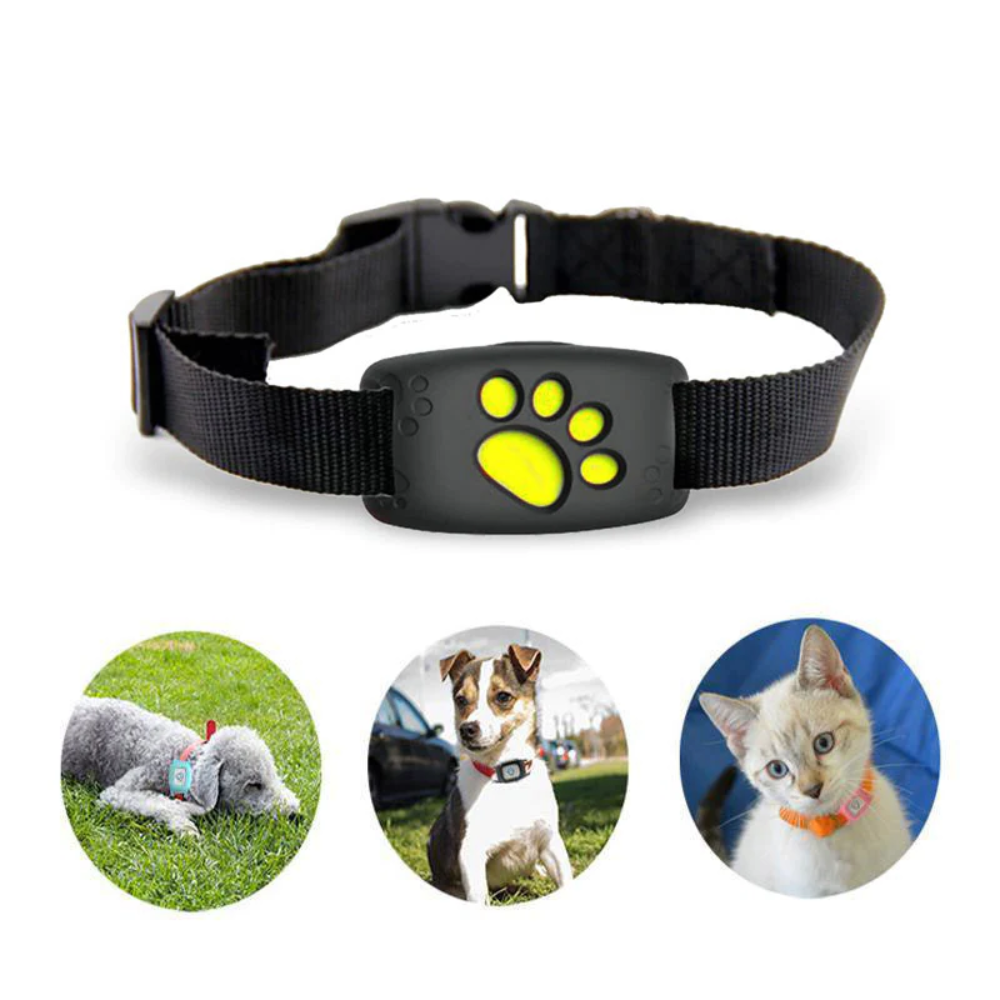 Pet GPS Tracker Collar Dog Cat Waterproof Real Time Locator