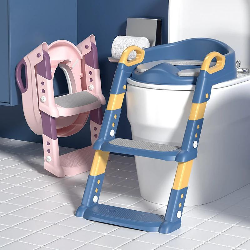 Toilet Training Seat Ladder Folding Toddler Step