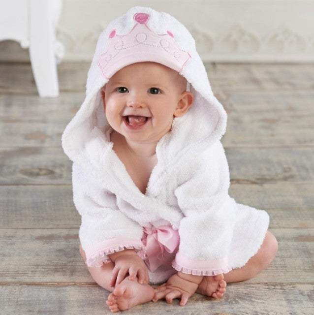 Baby Bathrobe Cotton Hooded Animal Towel