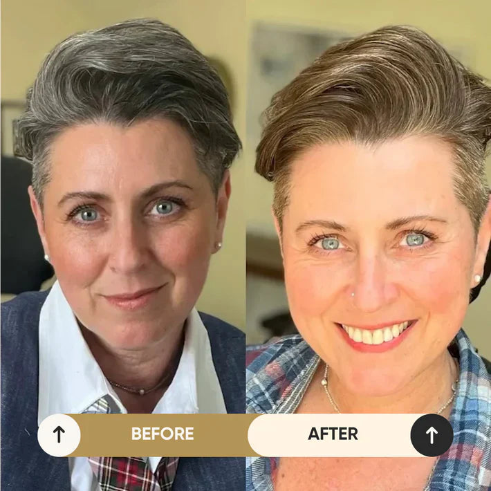 Haarfärbe-Shampoo Natürlich Gesunder Glanz