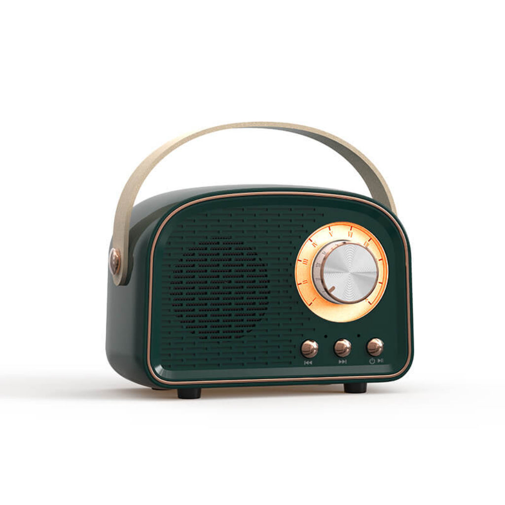 Bluetooth Speaker Retro Wireless Portable Radio