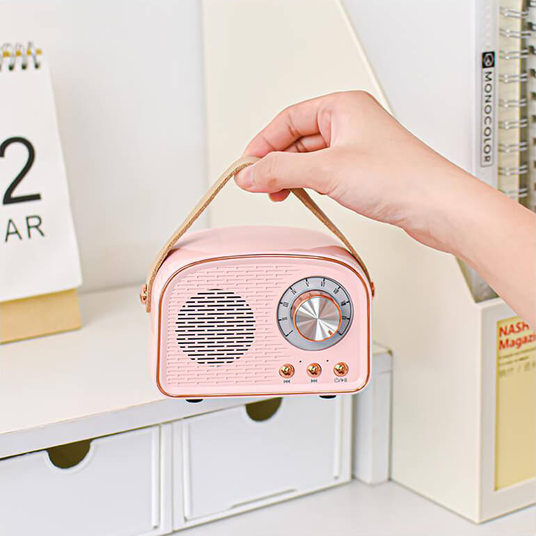 Bluetooth Speaker Retro Wireless Portable Radio
