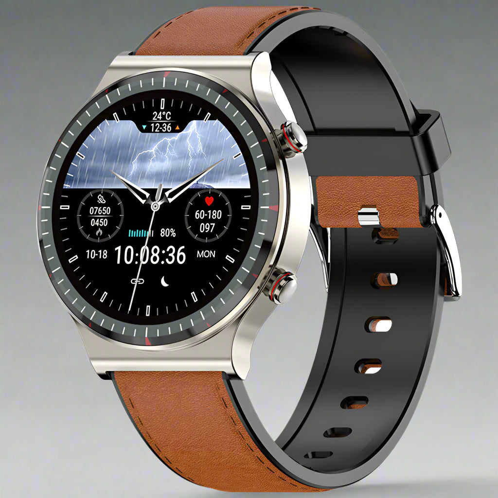 Sandsberg CFDA EKG Blutsauerstoff Herzfrequenz Gesundheitsüberwachung Smart Watch - Image 16