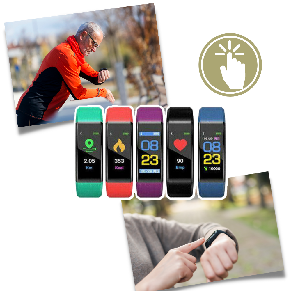 Smartwatch with Health Tracking for Seniors