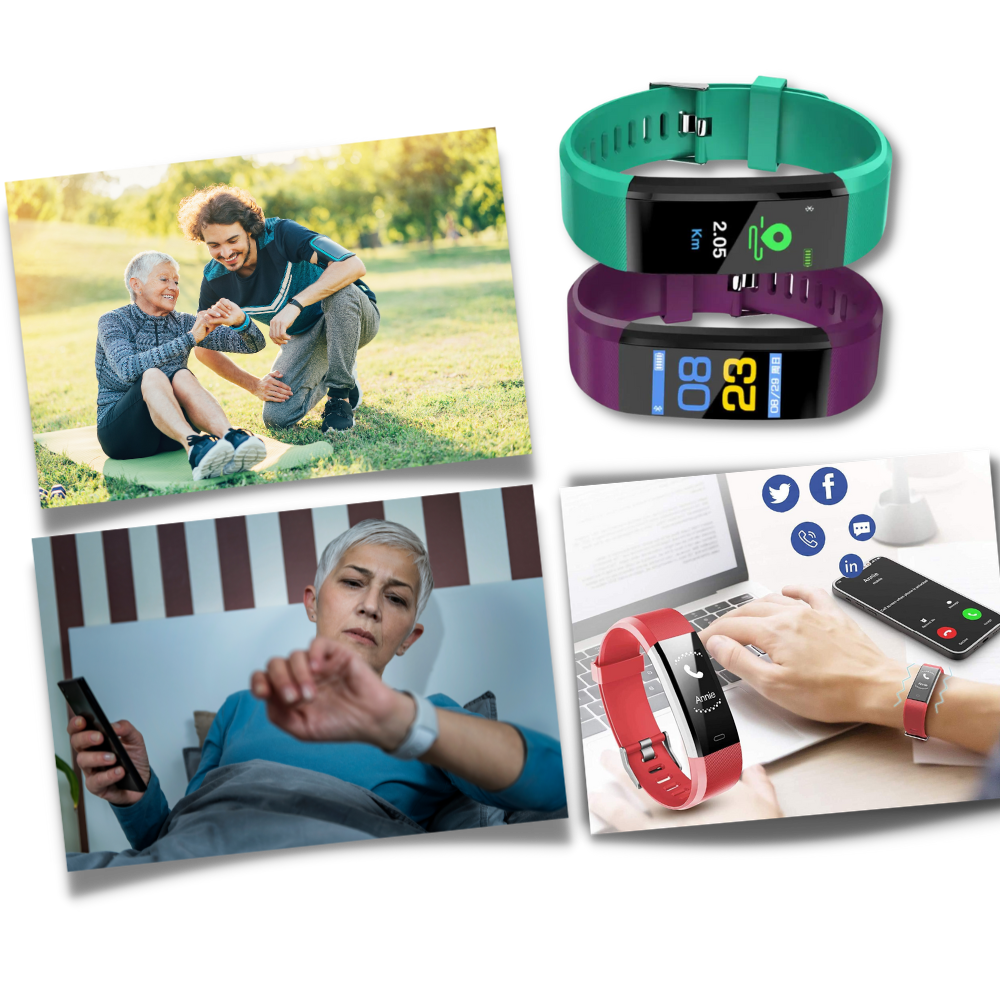 Smartwatch with Health Tracking for Seniors