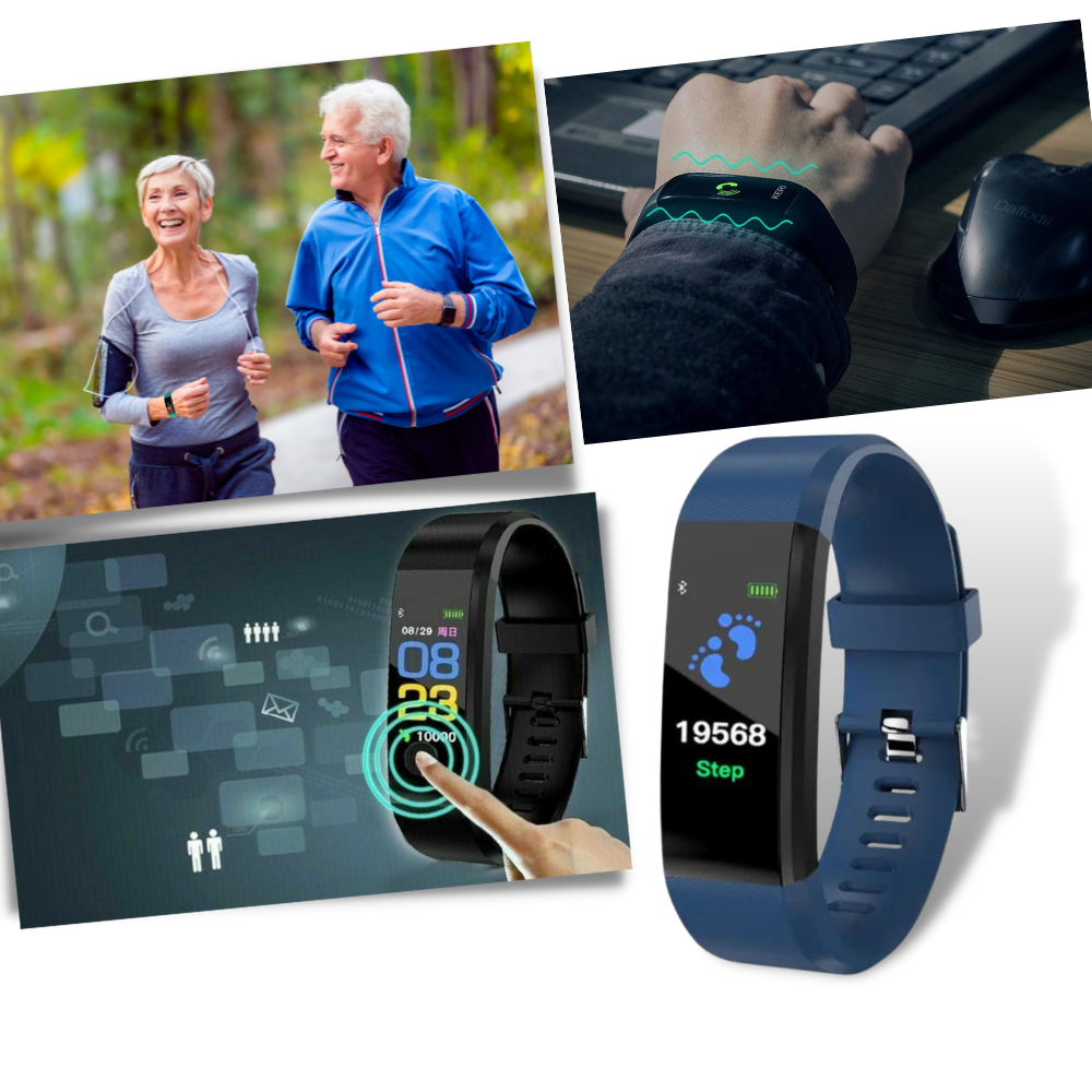 Smartwatch with Health Tracking for Seniors