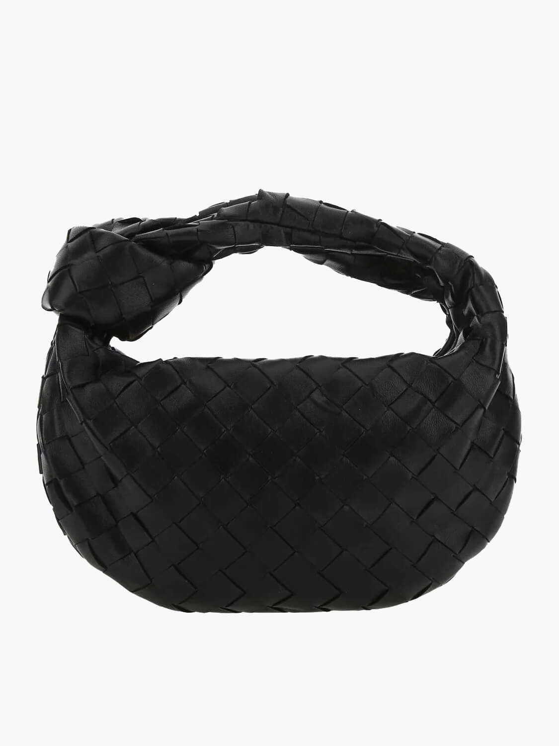 Handbag Vegan Leather Woven Shoulder Bag