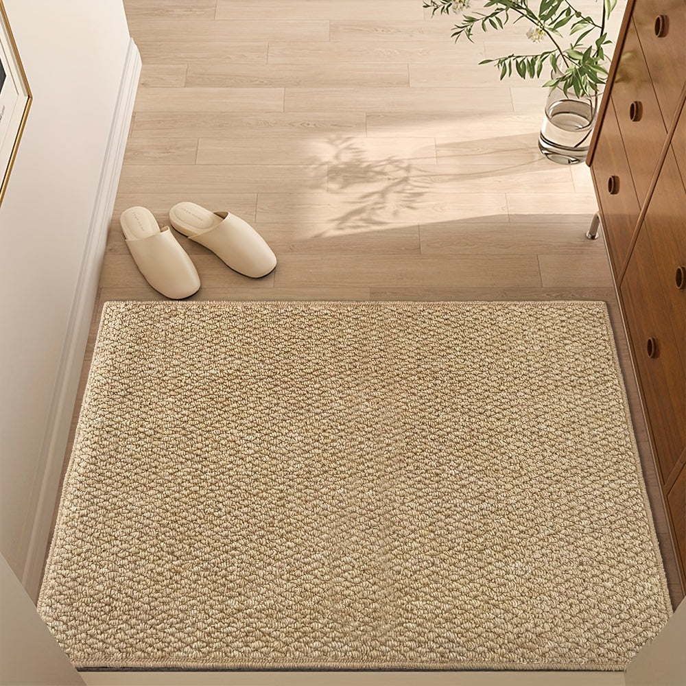 Felpudo beige lavable antideslizante