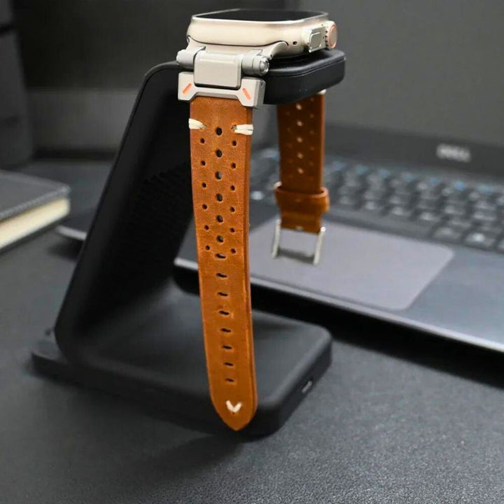 Watch Strap Genuine Leather Smartwatch Band