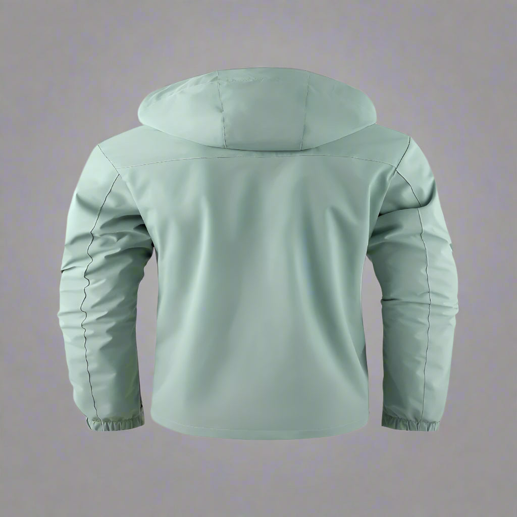 Chaqueta impermeable de invierno con capucha para hombre | Abrigo cálido