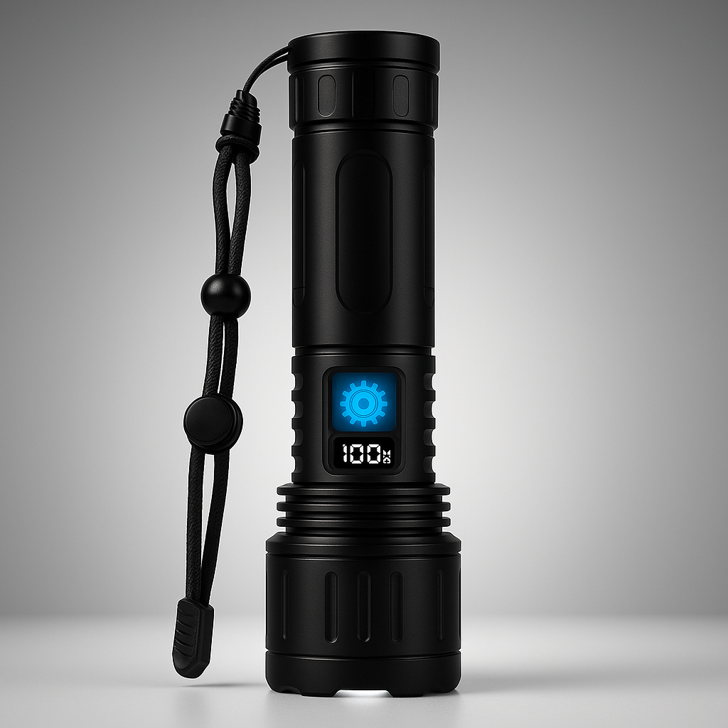 LED Wiederaufladbare Taschenlampe Jagdausrüstung Fackel