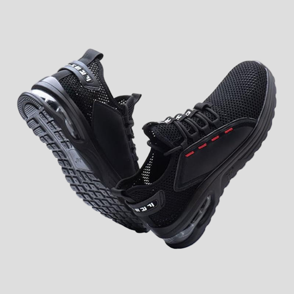 Ultraleichte, atmungsaktive, rutschfeste Arbeitsschuhe mit Stahlkappe - Image 14
