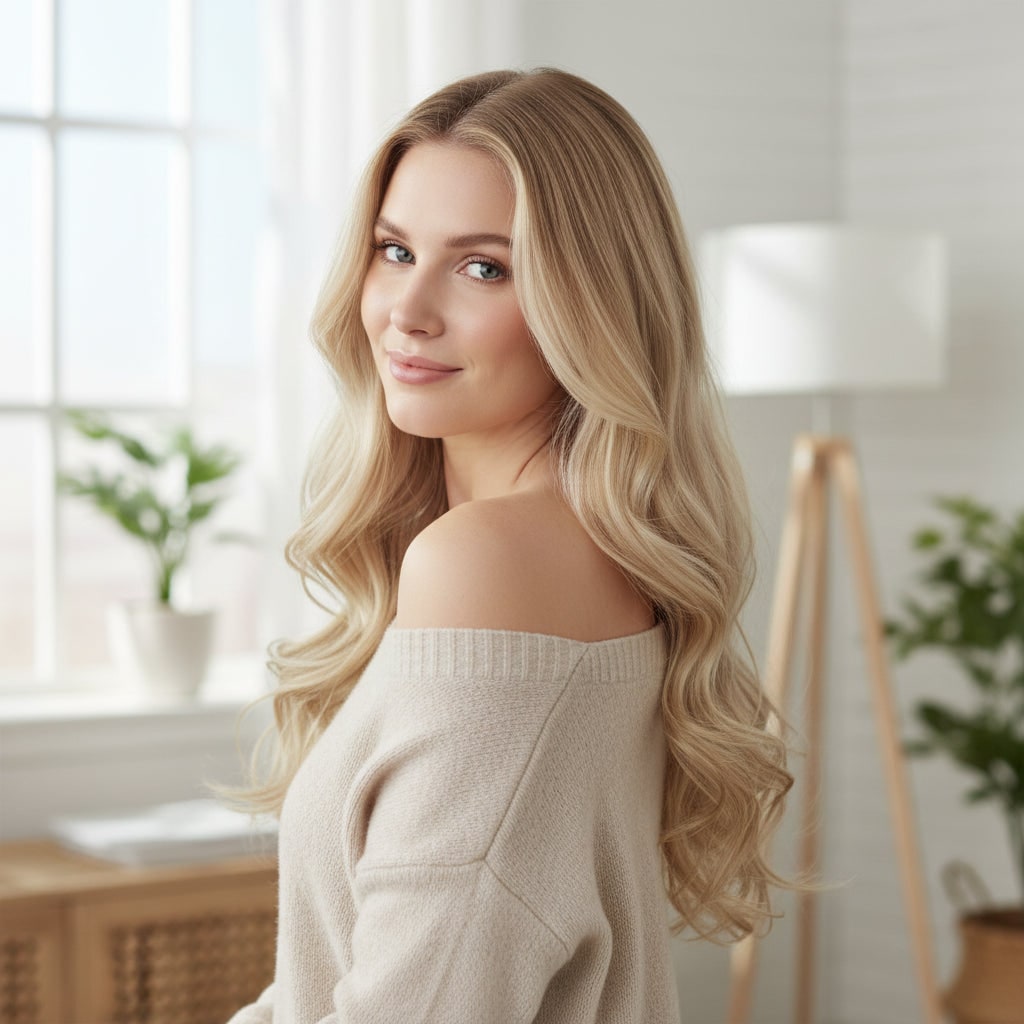 Wavy Hair Extensions Clip In Hair Extensions Human Hair Extensions - Image 14
