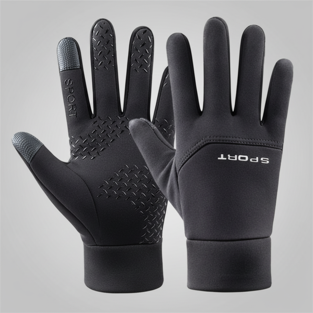 Winter Waterproof Thermal Gloves Winter Grip Touchscreen - Image 1