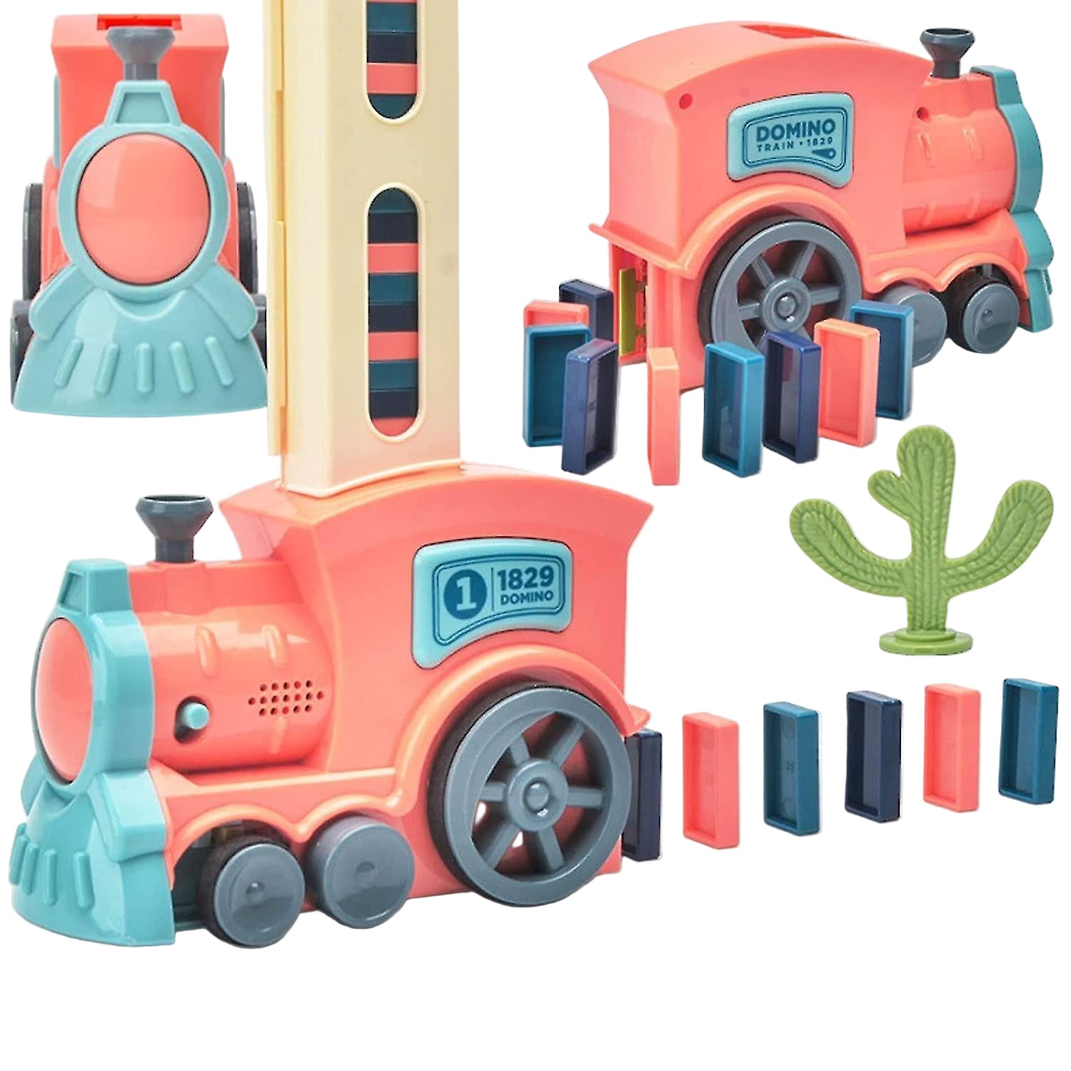 Kids Domino Toy Train for Creative Play