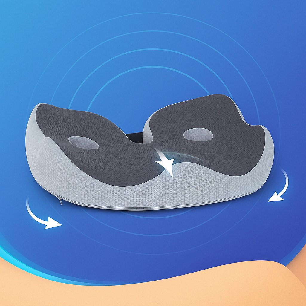 Memory Foam Adjustable Seat Cushion