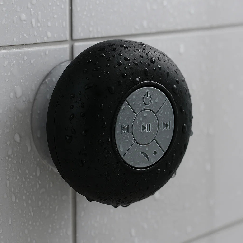 Bluetooth Shower Speaker with Waterproof Design