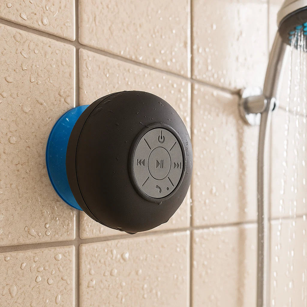 Bluetooth Shower Speaker with Waterproof Design