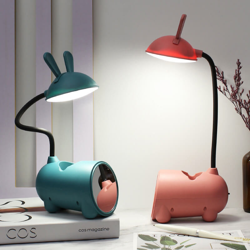 LED Desk Lamp with Pen Holder Storage