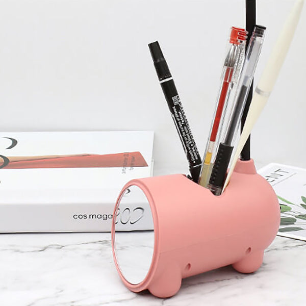 LED Desk Lamp with Pen Holder Storage
