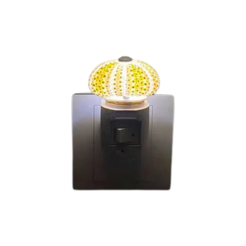 ソフトな間接照明付きガラステーブルランプ