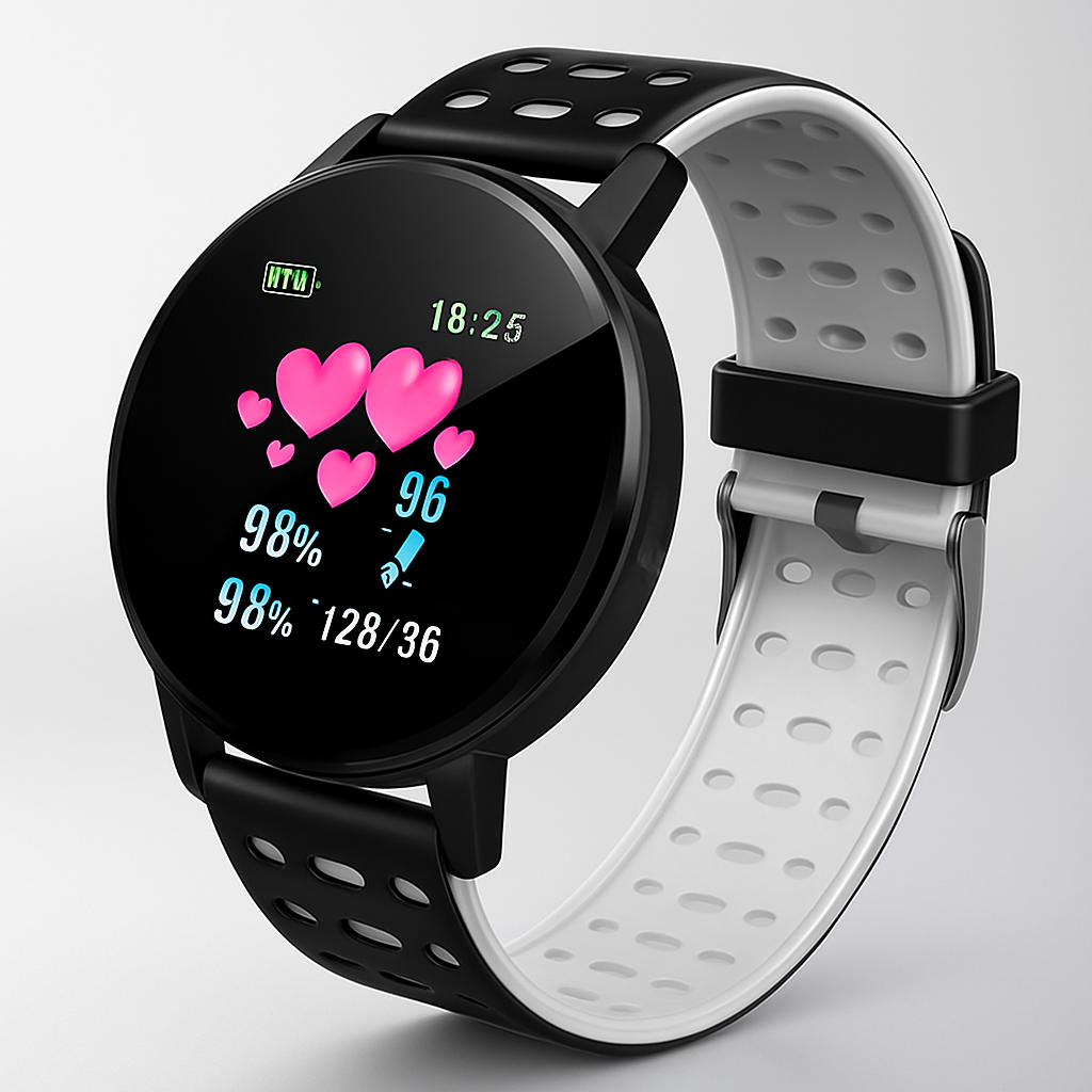 Smart Watch with Waterproof Fitness Tracking