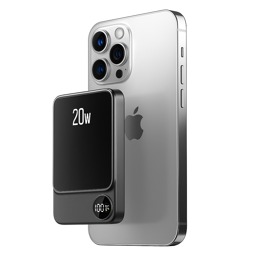 Power Bank Slim Wireless Magnetic Charger