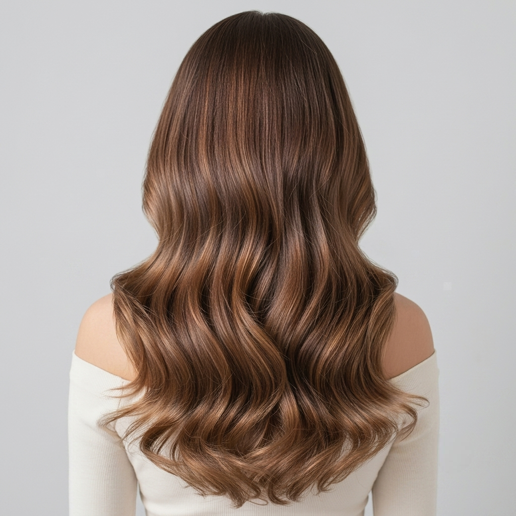 Hair Extensions Wavy Clip In Volume Styling Set Human Hair