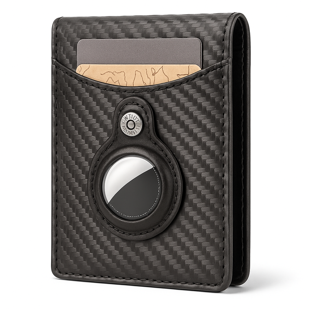 Leather Wallet RFID Slim Card Holder Pouch