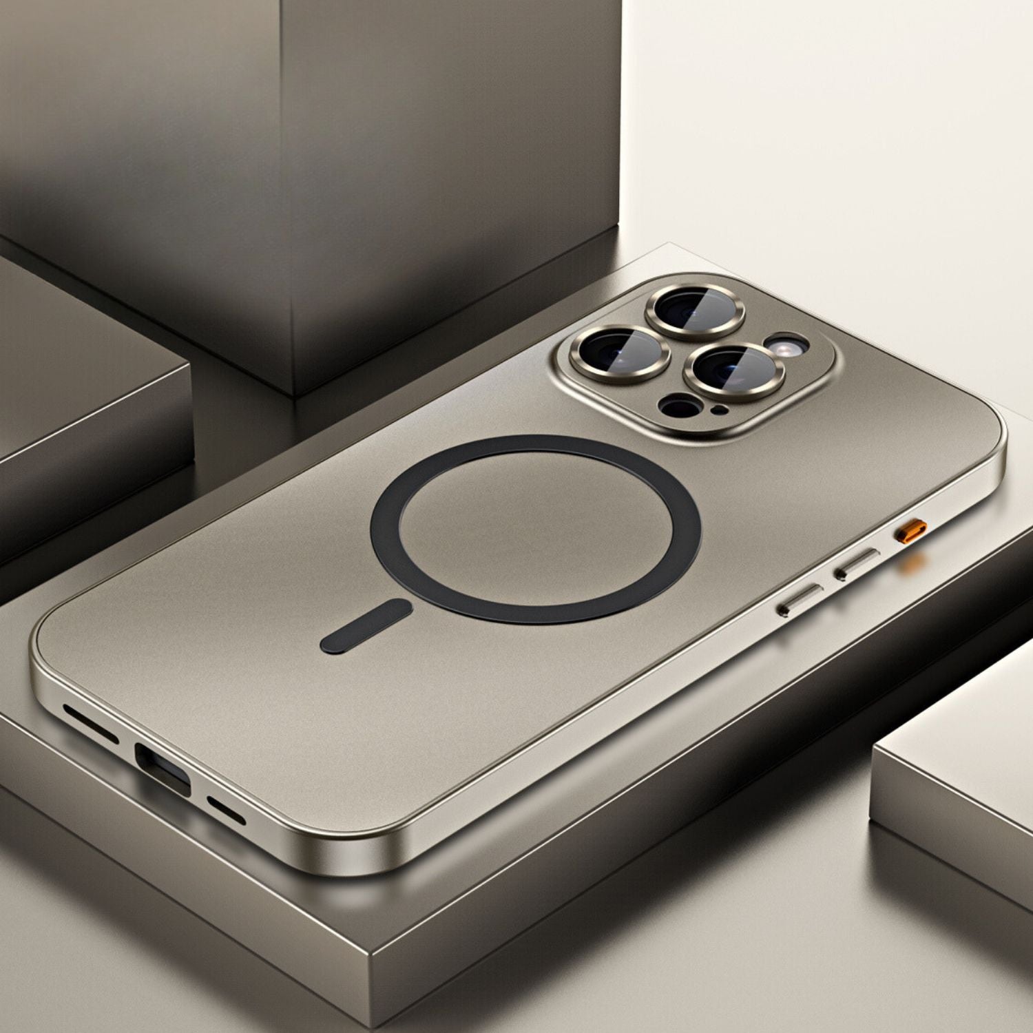 Magnetic Metal Case | Sleek Protection for iPhone
